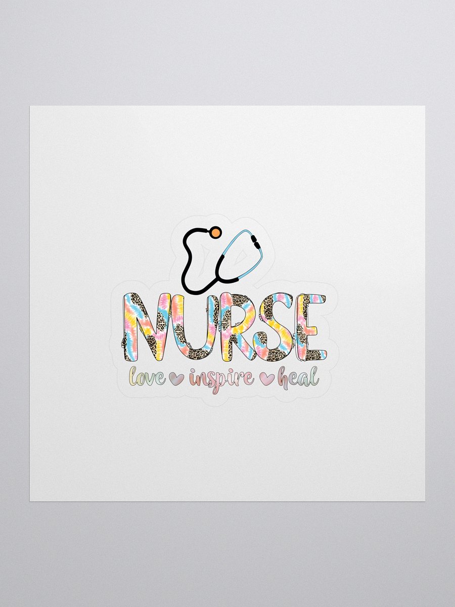 Nurse Love Inspire Heal Stickers product image (1)