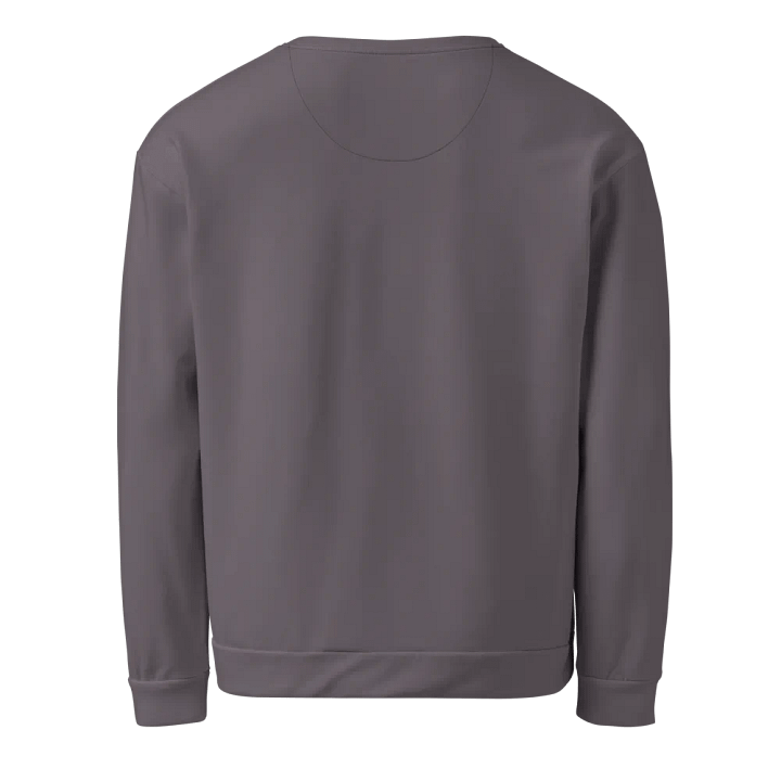 Plain Dark Brown Light Summer Unisex Recycled Polyester Heavyweight Premium Sweatshirt by Treasure Pie product image (2)