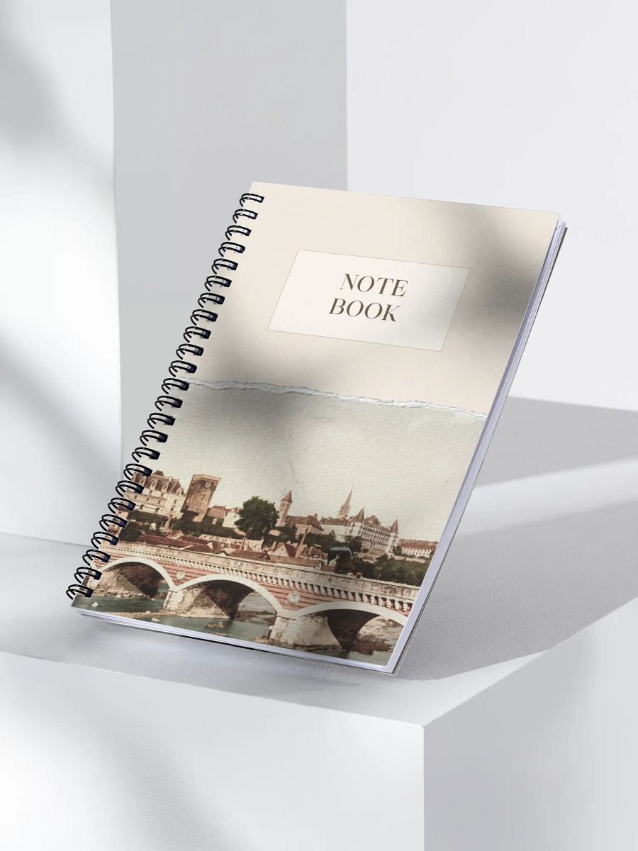 Vintage Cityscape Spiral Notebook product image (3)
