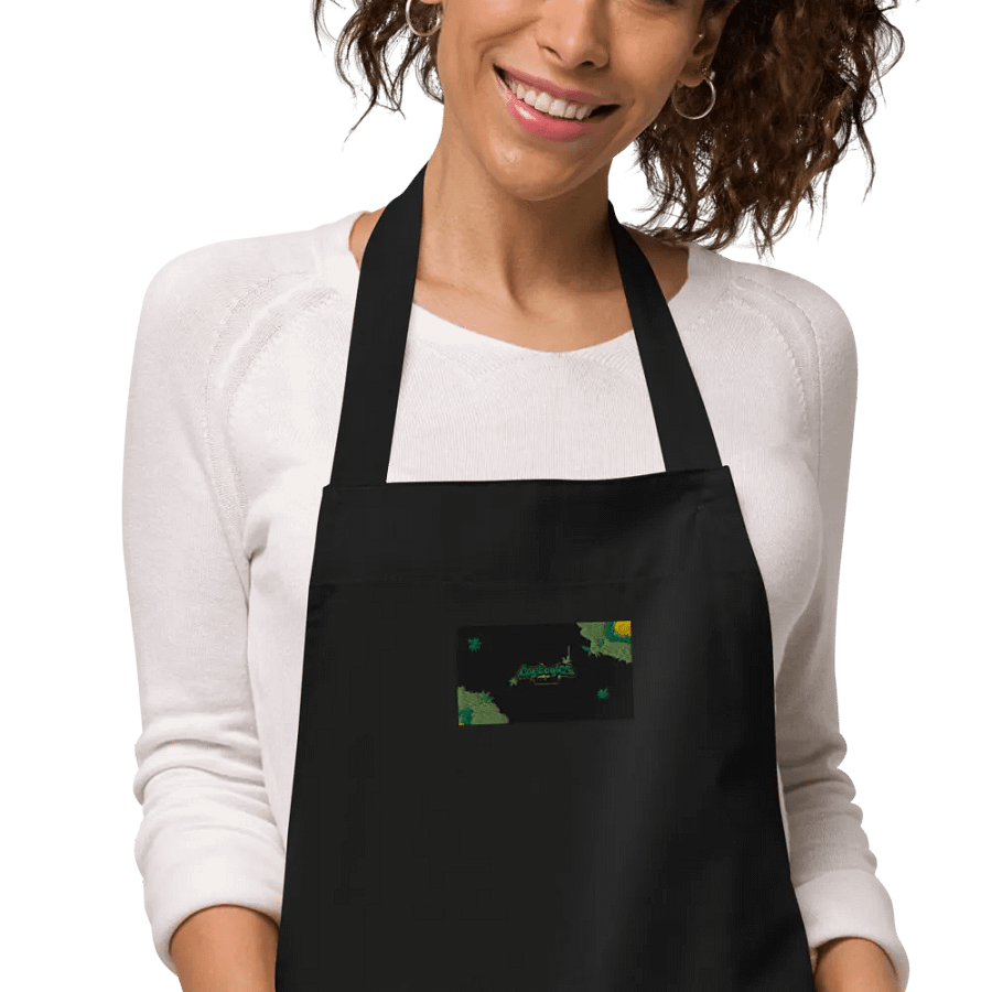 Royboy420Gaming "more green logo" Edition Kitchen Apron product image (9)