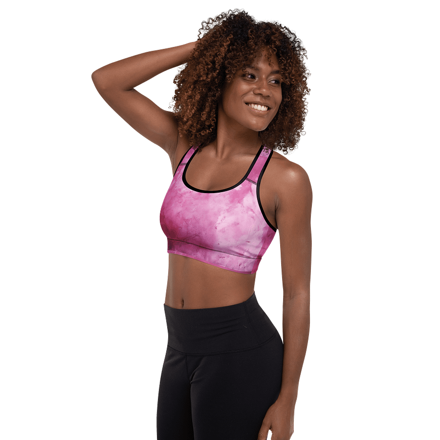 Pink Cloud Women’s Padded Sports Bra product image (3)