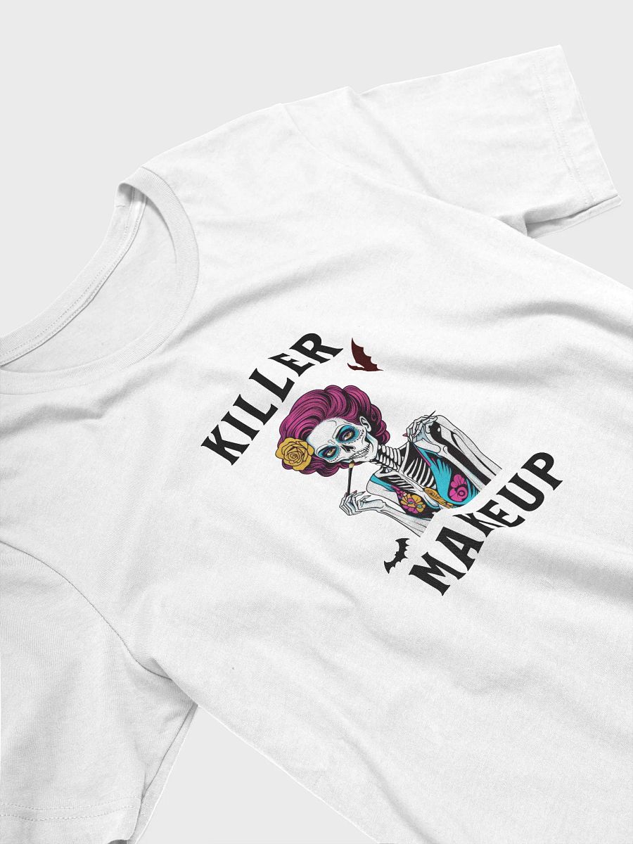 Vibrant Skeleton Floral T-Shirt product image (3)