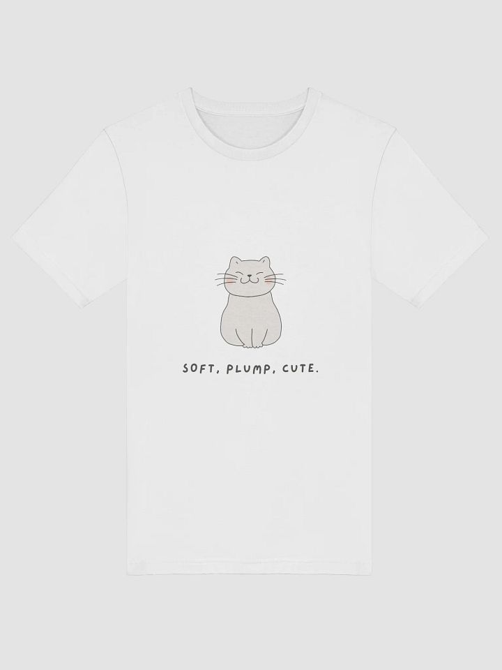 Soft, Plump, Cute – Chubby Cat Lover Tee product image (1)