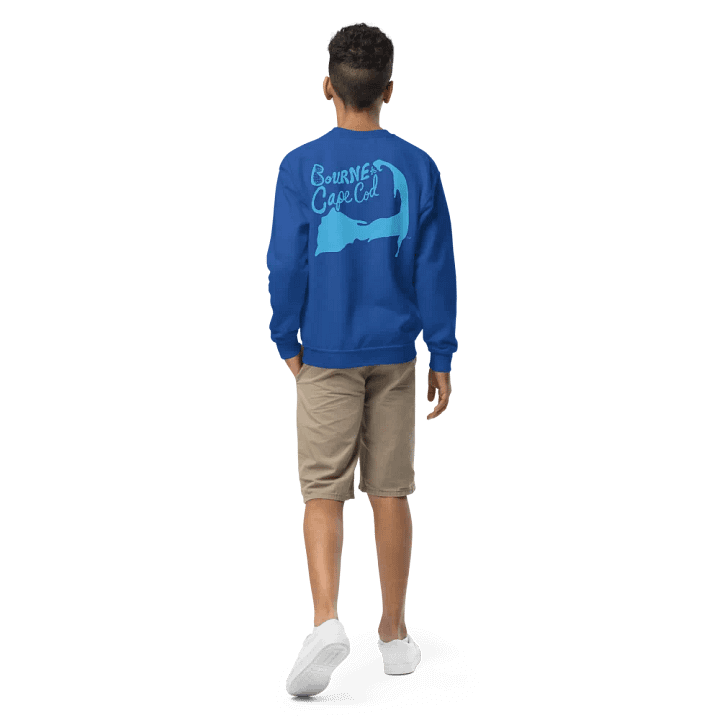 Boys' | Cape Cod Crew | DTG Vintage Print | BRN.2C.C.™ Youth Sweatshirt | BOURNE to Stand Out™ product image (2)