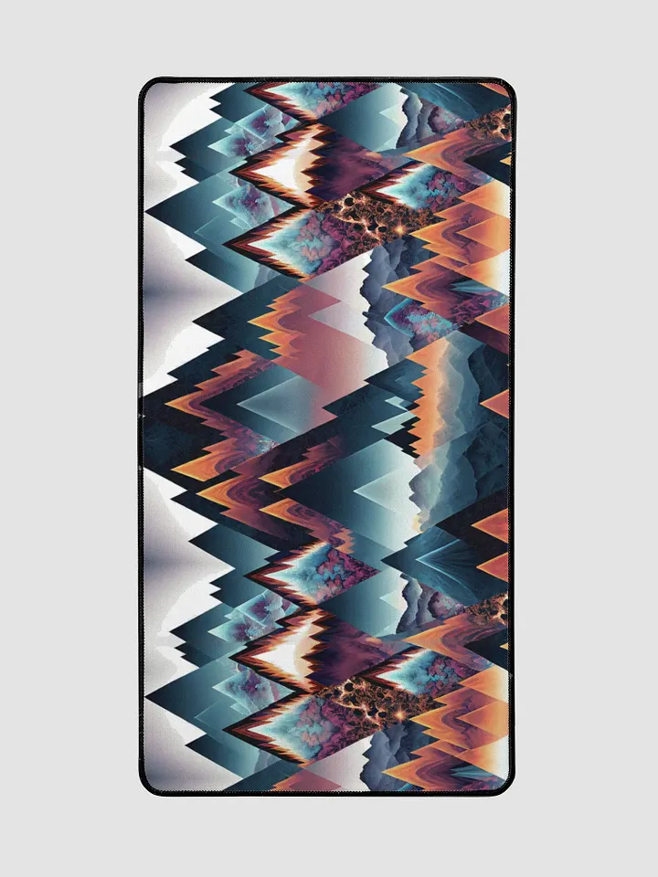 Desk Mat (31.5x15.5 inches) - Modern Rustic Boho Mountains product image (2)