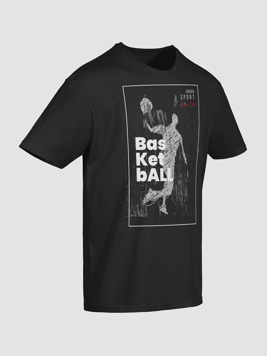 Sketch Basketball Player Abstract T-Shirt product image (2)