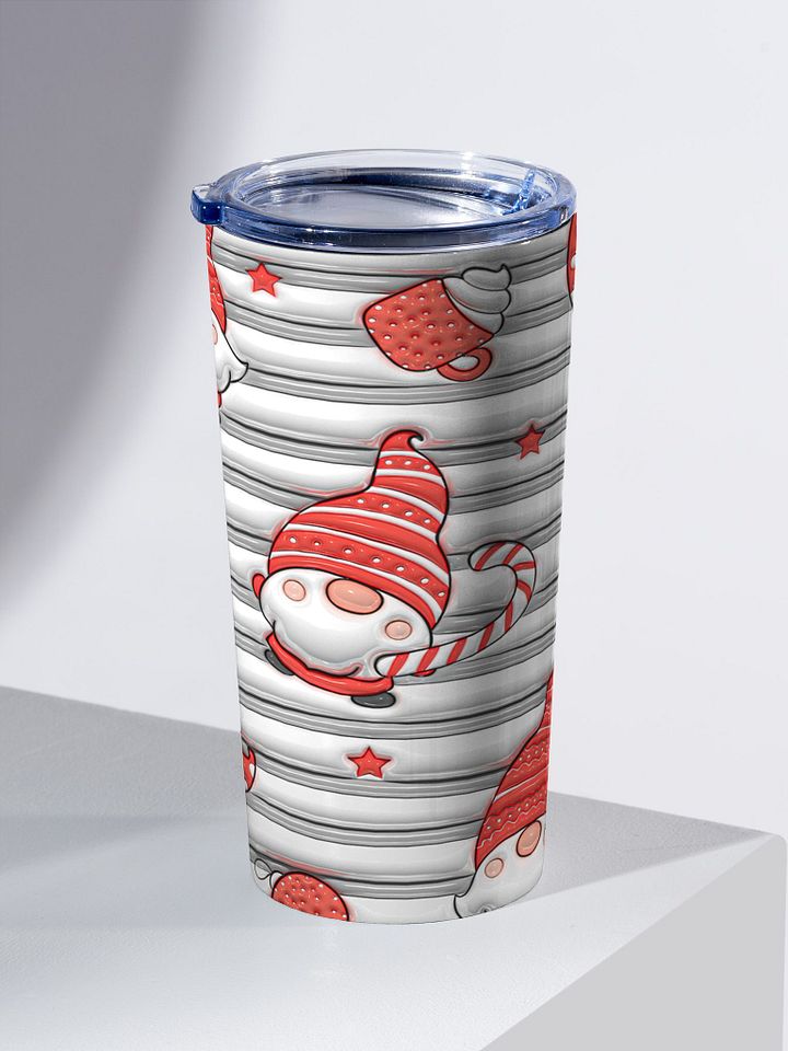 Festive Gnome Stainless Steel Tumbler product image (2)
