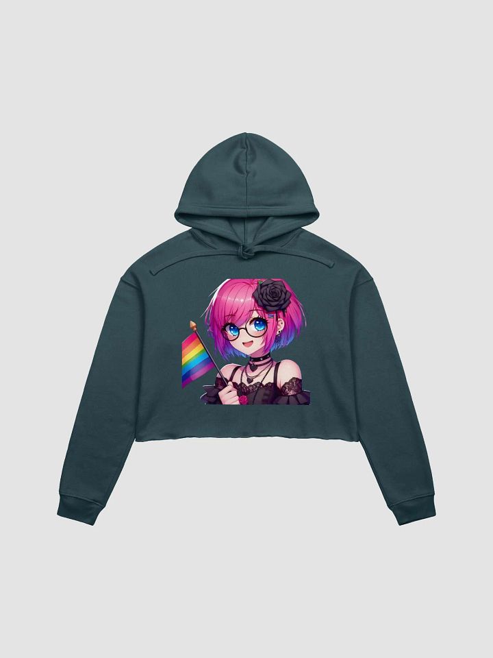 BellaRose Pride Flag Crop hoodie product image (1)