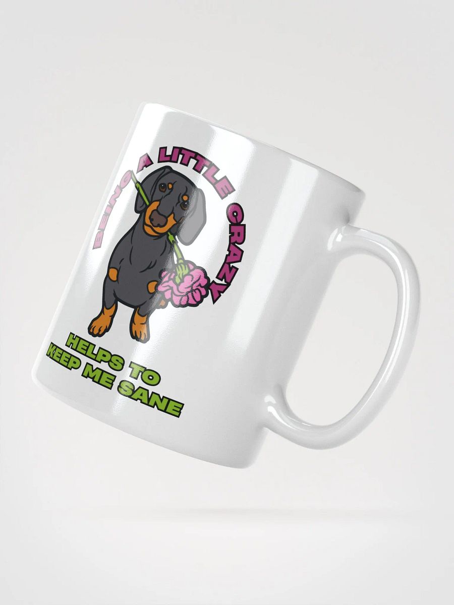 Dachshund Delight White Glossy Mug product image (4)