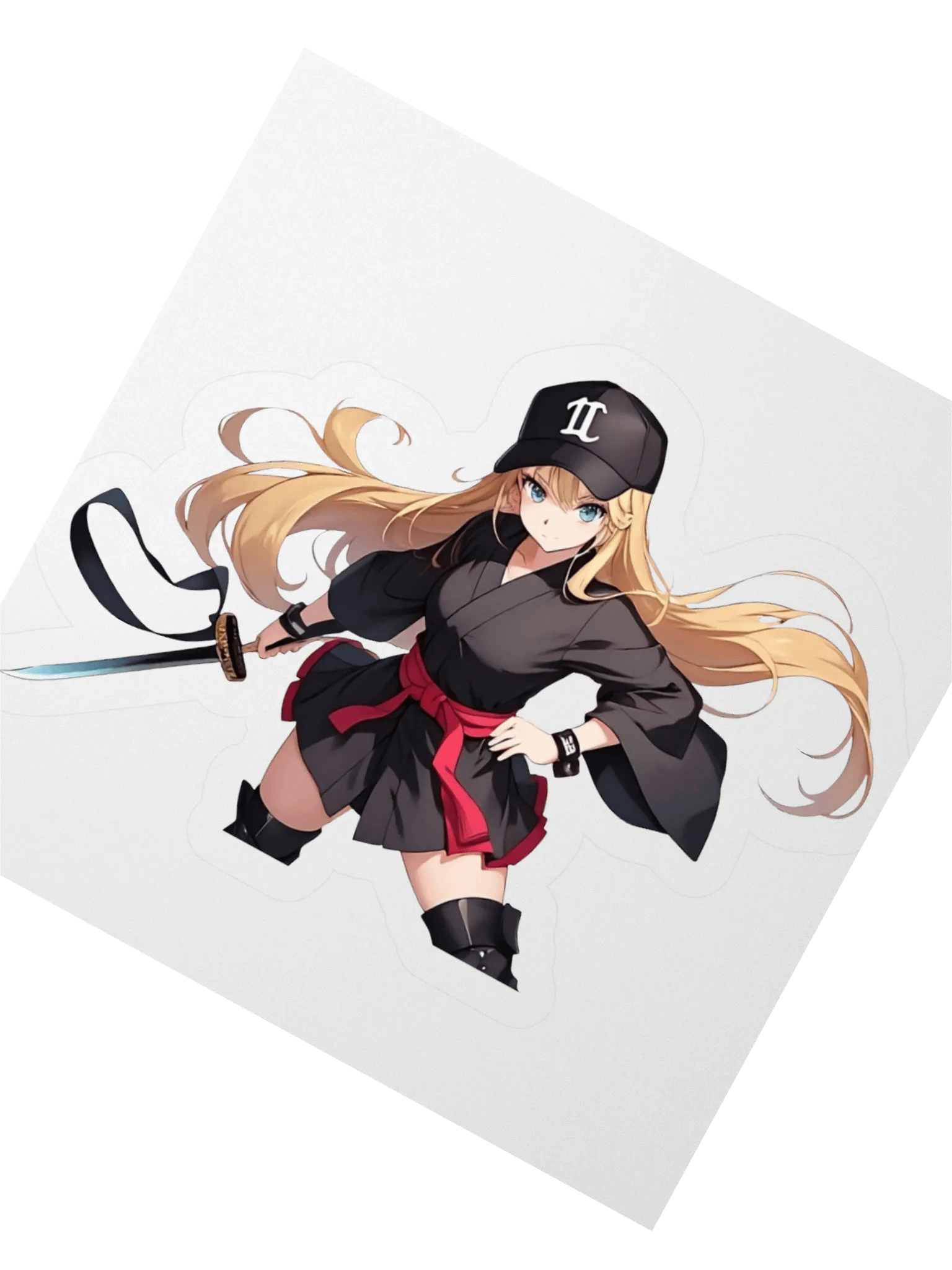 Ninja KatyDid Sticker product image (4)