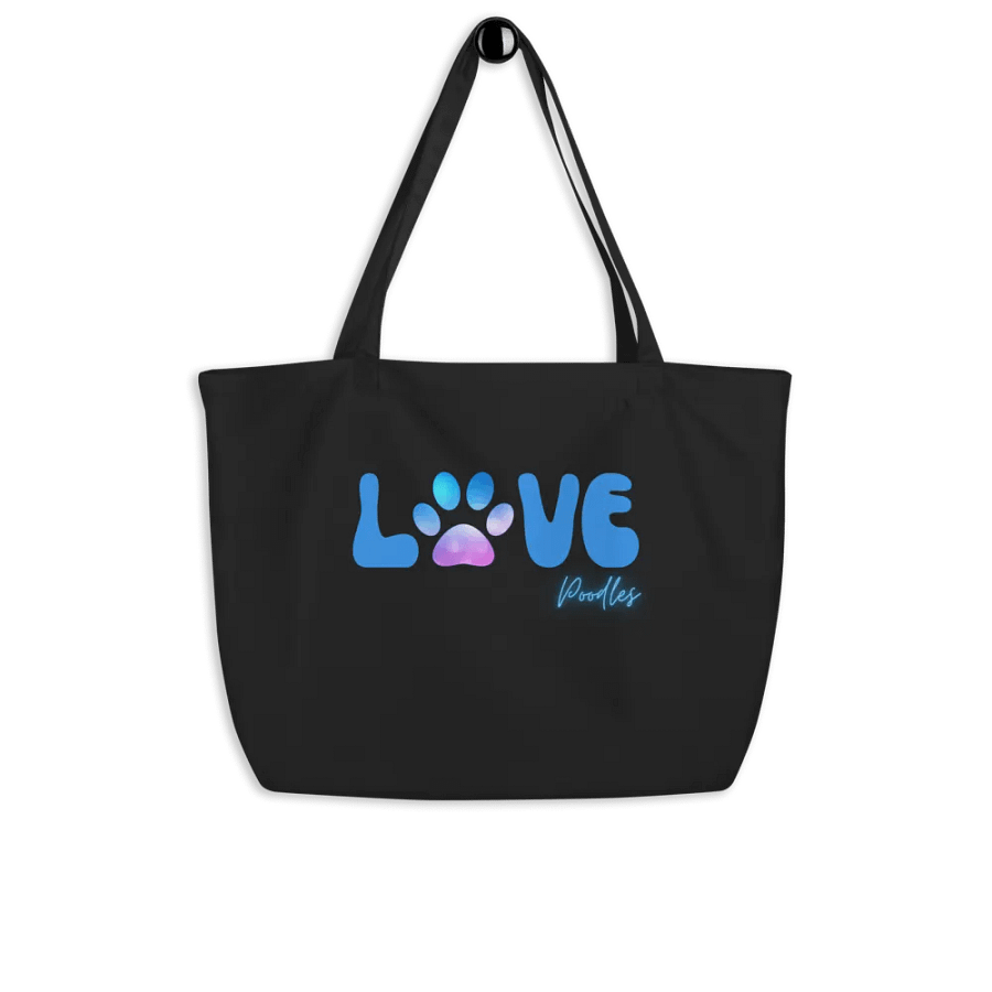 Pawfect Love Poodles Tote Bag product image (4)