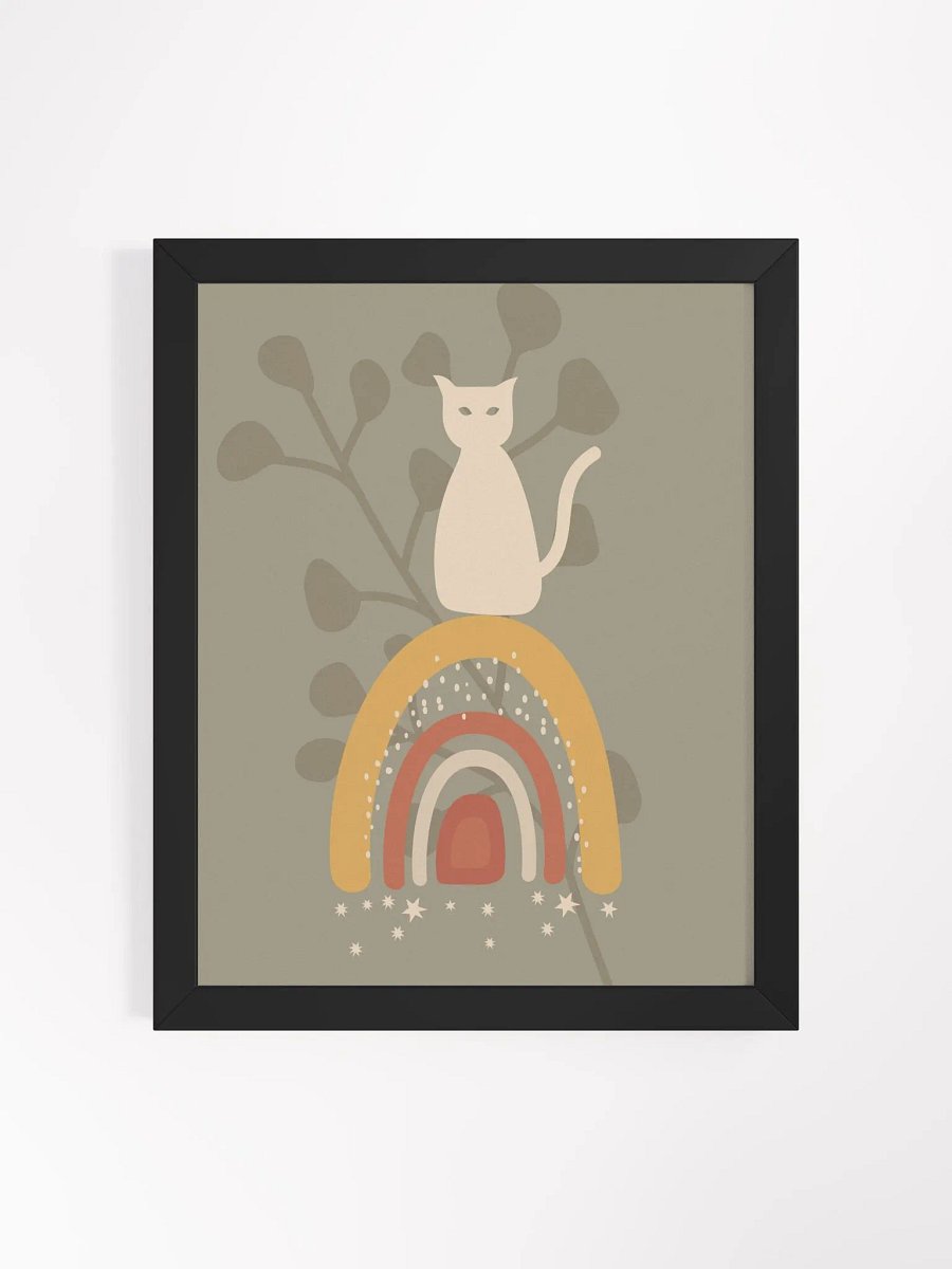 Vibrant Ayous Wood Framed Matte Poster product image (13)