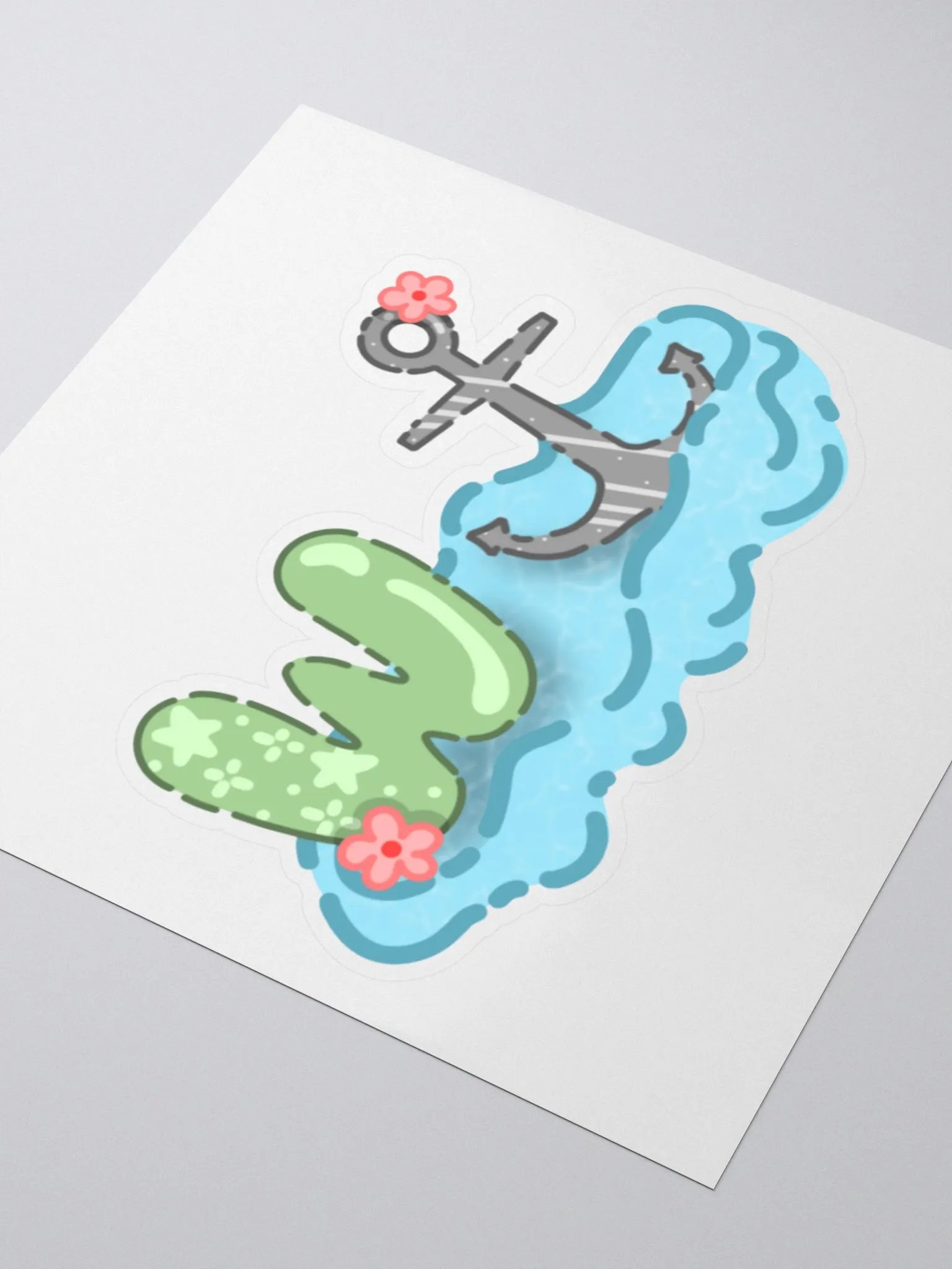 W + Anchor Sticker product image (9)