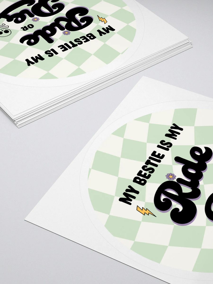 Ride or Die Sticker product image (4)