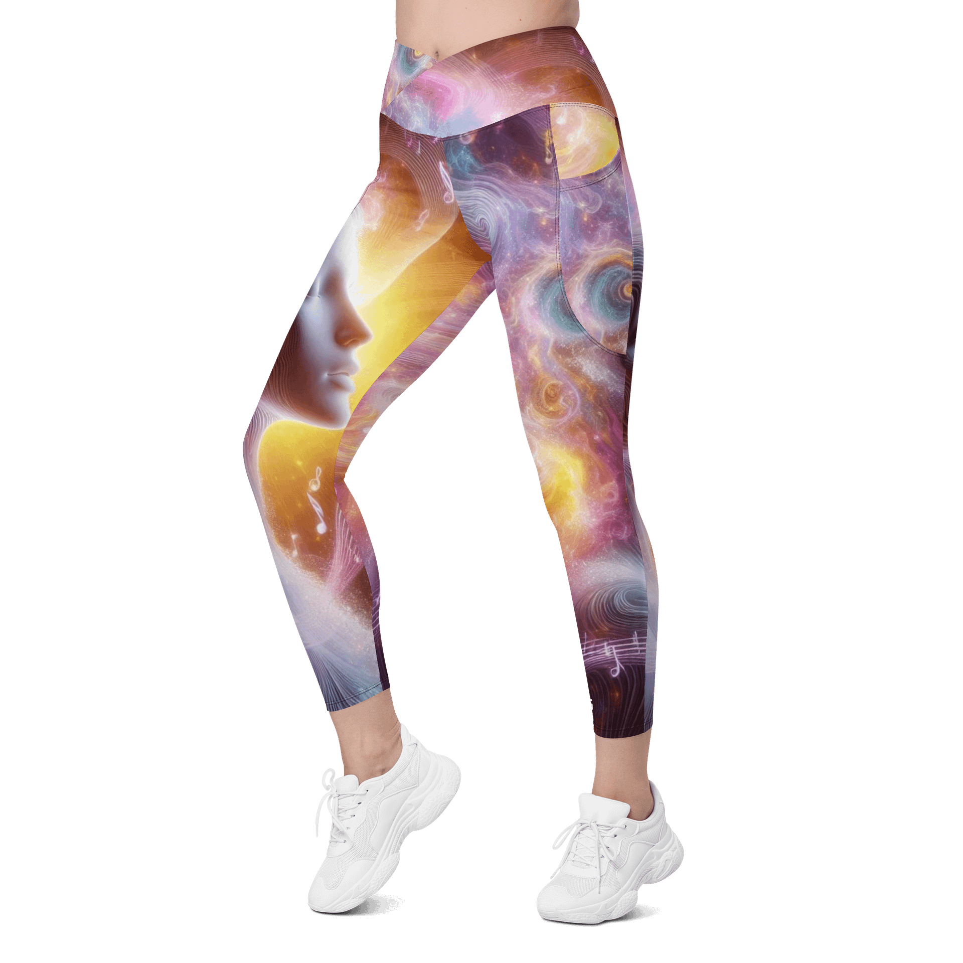 'Tamla Motown' Crossover Leggings with Pockets product image (6)