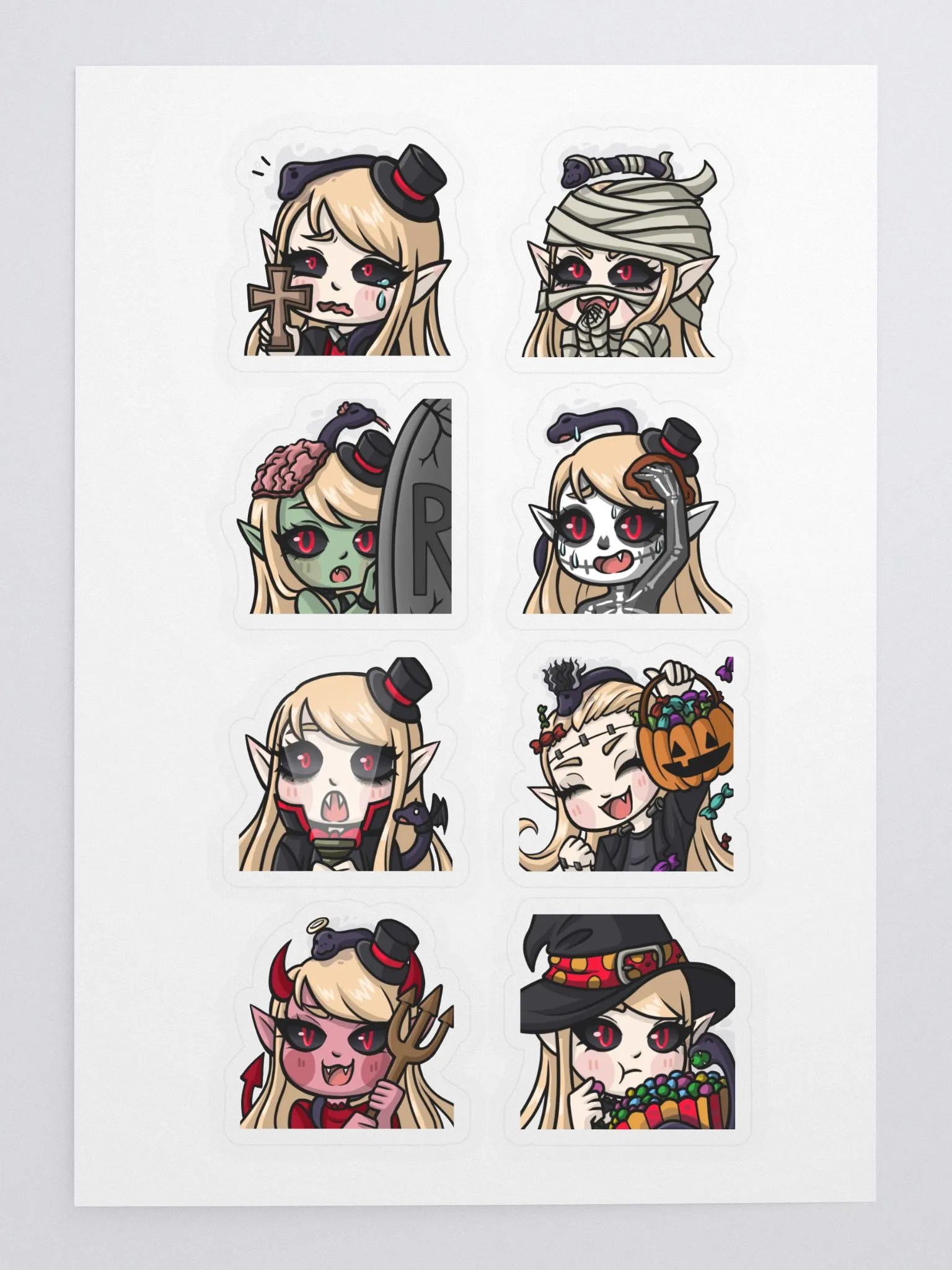 Halloween Emote (2024) Sticker Pack product image (3)