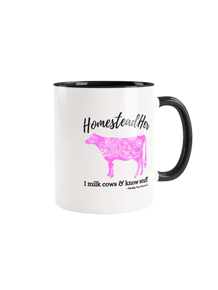 HomesteadHer Paisley Cow Ceramic Mug product image (1)
