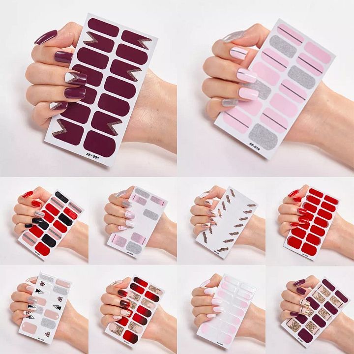 for Women Girls Nail Art Decal Nail Stickers Nail Polish Strips Full Nail Wraps product image (1)