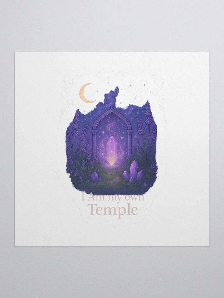 I Am My Own Temple Sticker product image (2)