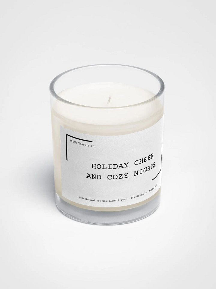 Holiday Cheer Soy Wax Candle product image (2)