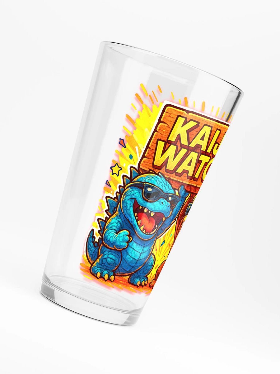 Kaiju Watch - Watch Party! Shaker Pint Glass product image (6)