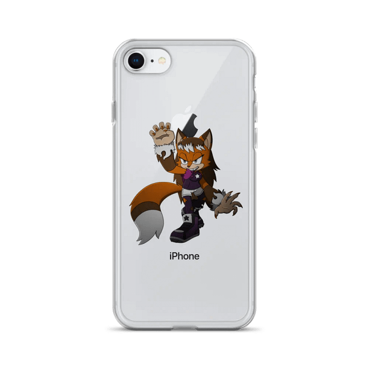 Cinder the Werefox iPhone Clear Case product image (1)