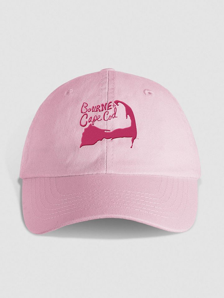 Girls' | YOUTH | Lil’ Legend | BOURNE to Cape Cod™ | Embroidered Hat 🧢| Cape Cod Cool for the Next Gen 🌊 | Pink Logo product image (2)