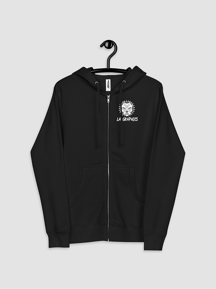 Labgraphics Unisex fleece zip up hoodie product image (1)