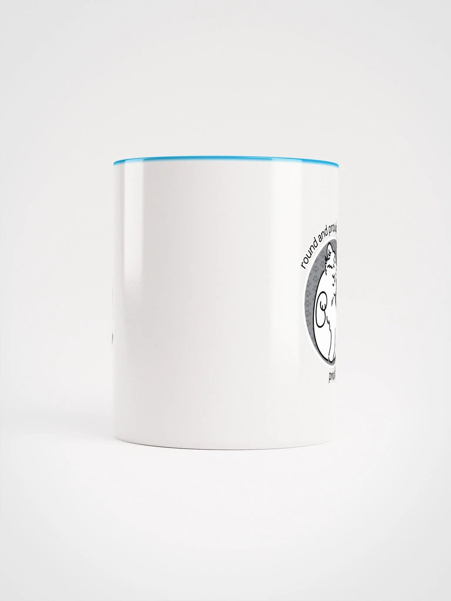 Round and Proud Manul Unlabeled Version - Mug product image (5)