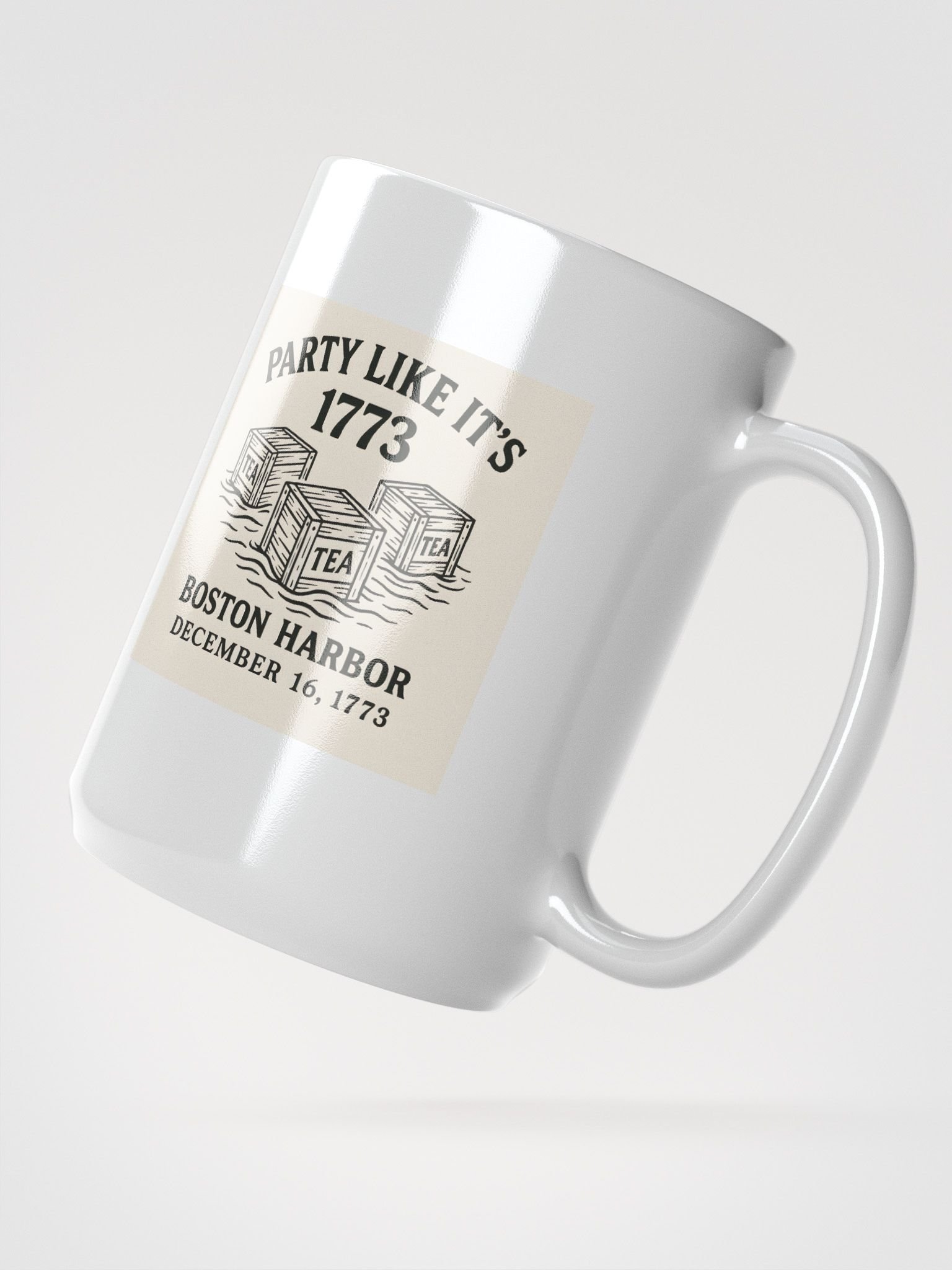 Party Like It’s 1773 Mug – Boston Harbor, December 16, 1773 product image (3)