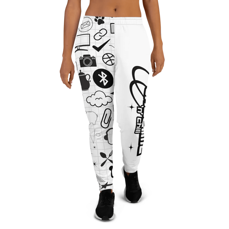 TheeMlle'N'Chill - All Over Print Joggers product image (4)