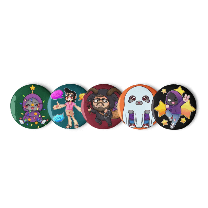 Emote Pin Set 3 product image (1)