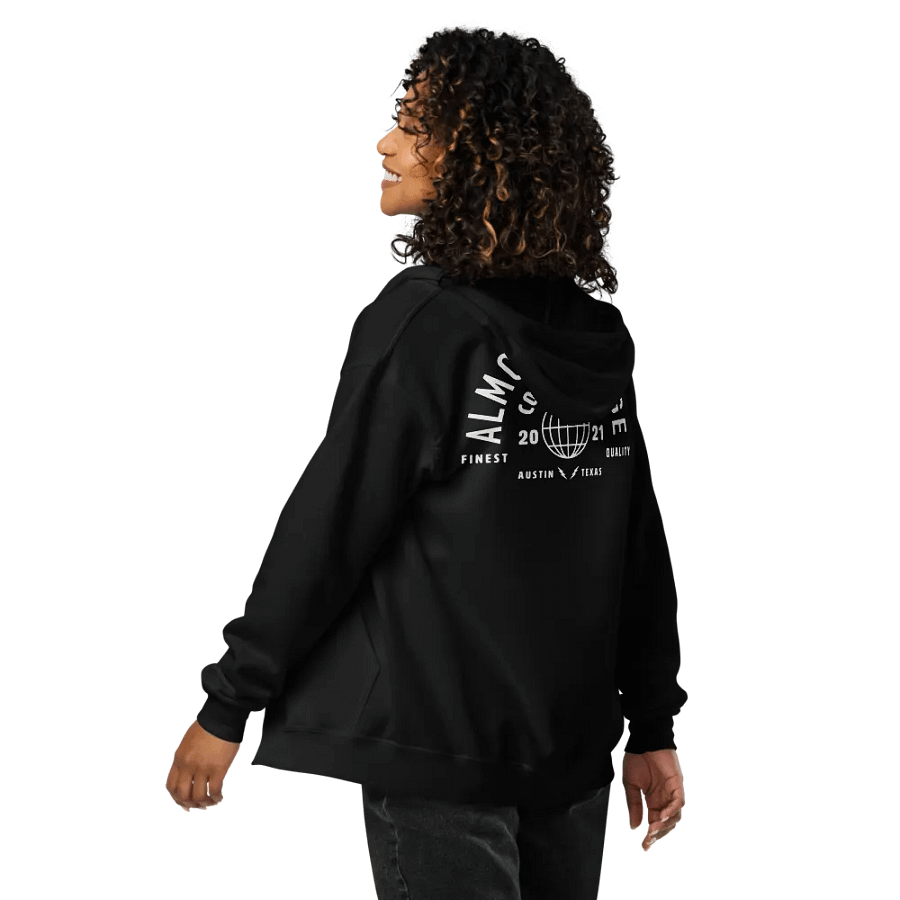 Almost Vintage Unisex Zip Hoodie product image (10)