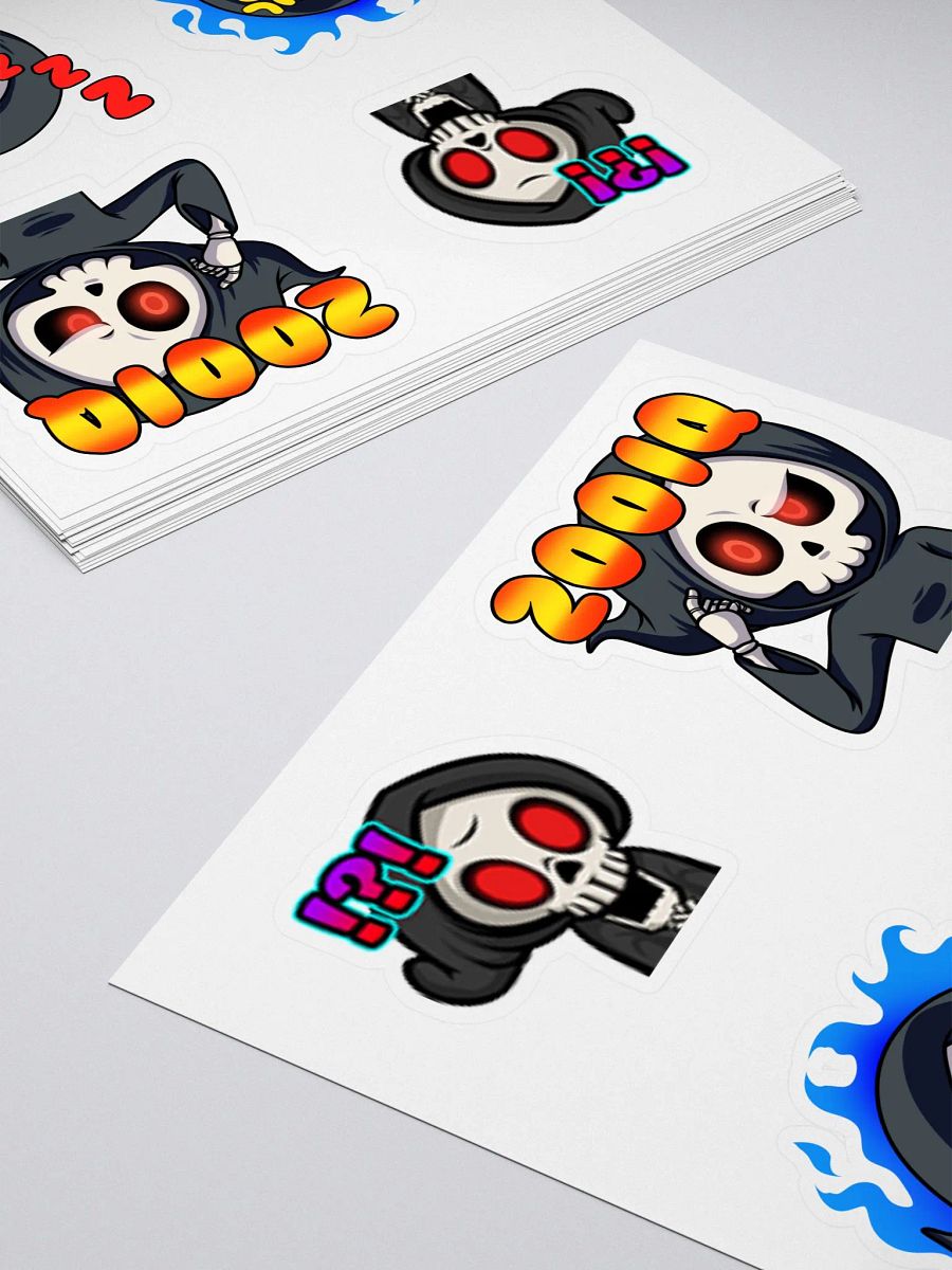 4-Pack Large Todd Emote Stickers - Pack #2 product image (4)