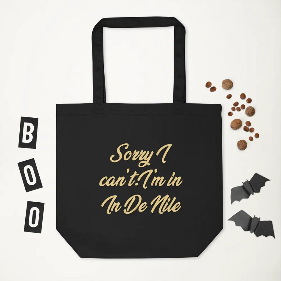 Sorry I Can't I'm in De Nile Tote Bag product image (11)