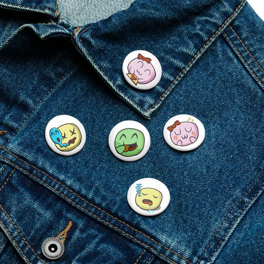 Dango OG Set - Pin Buttons product image (7)