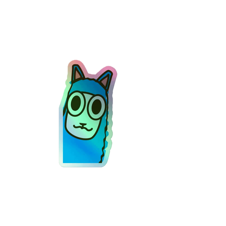 Dillama Holographic Sticker product image (1)