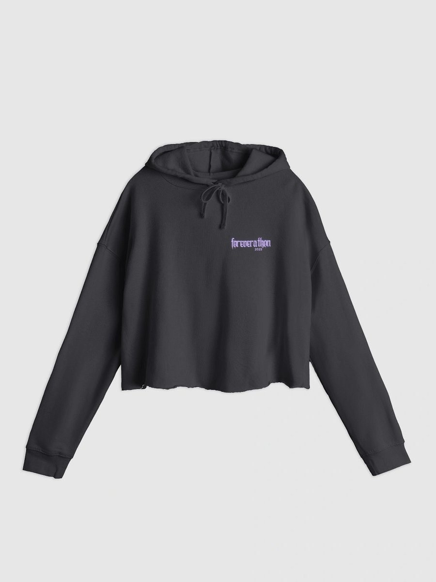 Foreverathon Cropped Hoodie - Purple product image (2)