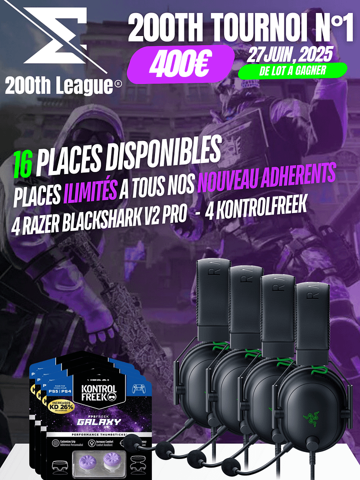 (joueur) - Place tournoi 27 Juin product image (1)