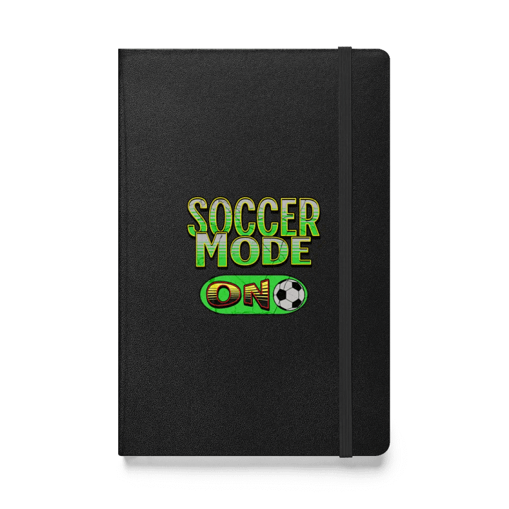 Soccer Mode On Hardcover Journal product image (1)