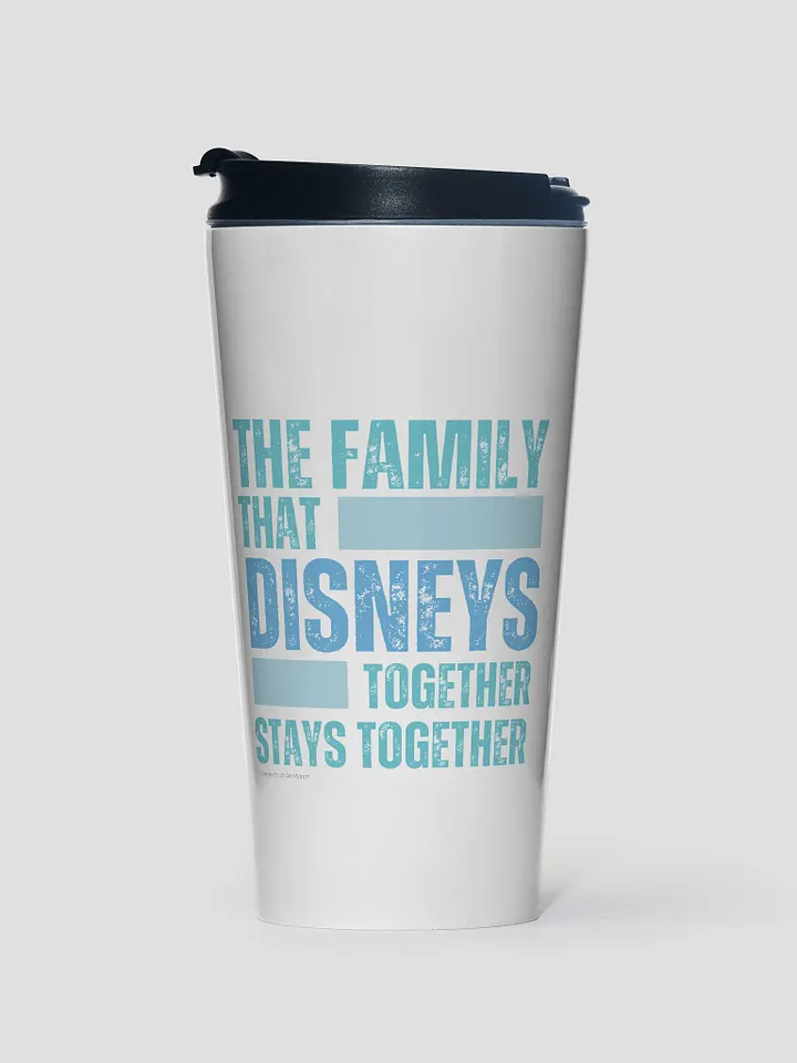 Magic Family Stainless Steel Travel Mug in Blue product image (1)