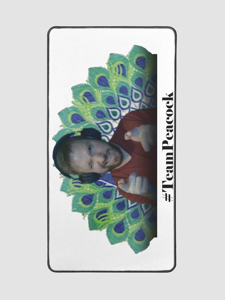 #TeamPeacock Desk Mat product image (2)