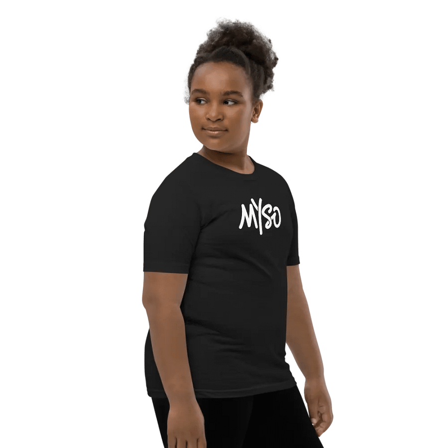 MYSO Youth T-Shirt - White Logo product image (12)