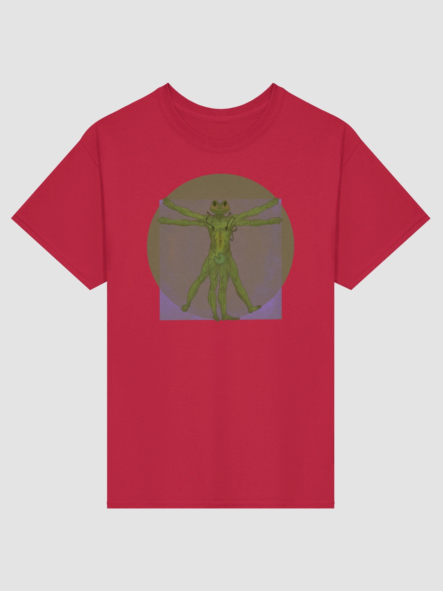 Virtruvian Frog Tee BRIGHTS product image (1)