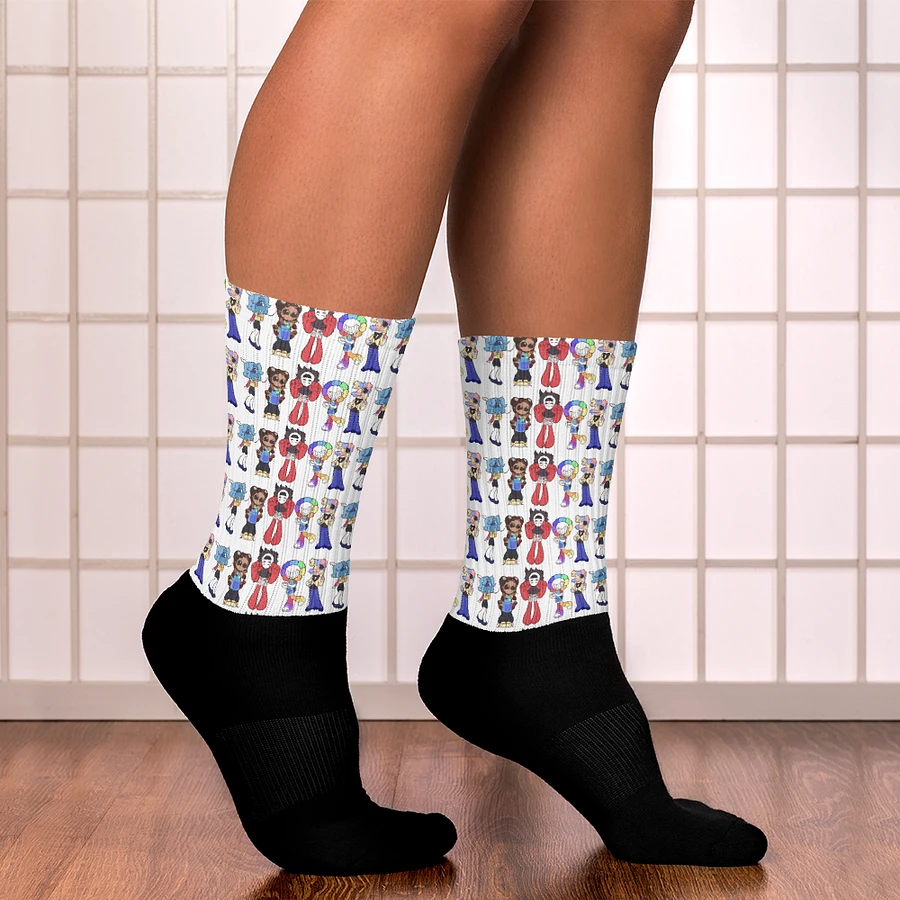 White Group Chibi Socks product image (15)