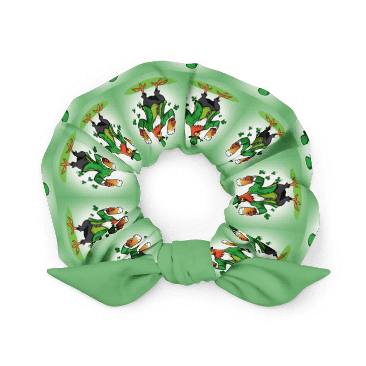 Green Rooster All-Over Print Scrunchie product image (1)