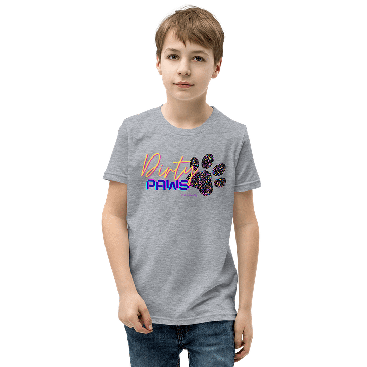 Dirty Paws Tee - Blue Youth product image (1)