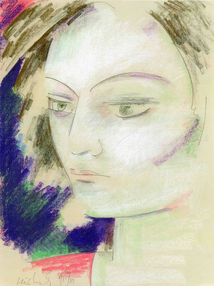 Portait of a Woman 04.27.89 print product image (1)