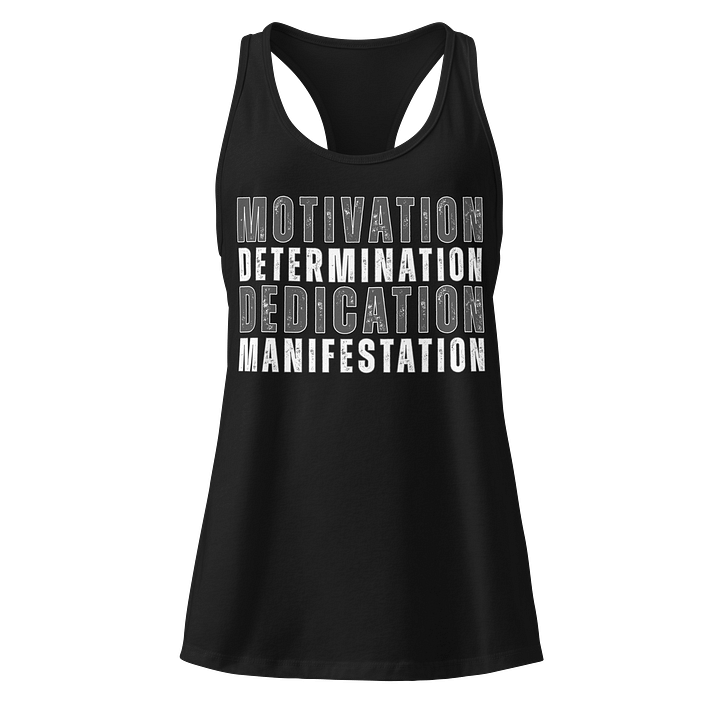 Motivation Determination Dedication Manifestation Women's Tank Top product image (1)