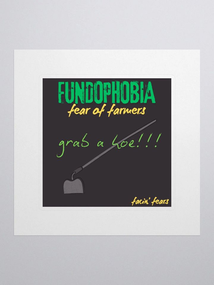 Fundophobia Sticker product image (1)